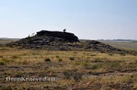 Карабутакский гранитный массив (скалы Шонкал). Июль 2012 года