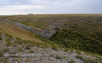 Карстовое поле и мраморный лог у Юбилейного. Июль 2012 года