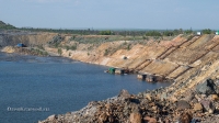 Геологический разрез Гайского колчеданного месторождения (в отработанном карьере № 2). Июнь 2019 года