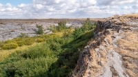 Мраморный плес реки Каменки (озеро Холодное). Сентябрь 2021 года