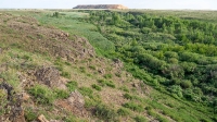 Усть-Карабутакские утесы на Кумаке. Май 2021 года