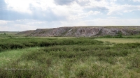Кызкольский мраморный утес на реке Кумыстюбе. Июнь 2021 года