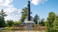 Мемориальный лесопарк на месте гибели В.М. Комарова. Июль 2022 года