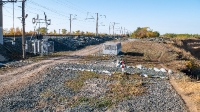 Обрыв берега реки Сакмара у села Жёлтое