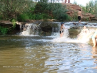 Водопады на реке Янгиз