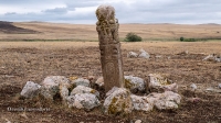 Кладбище Кызаулер с тремя стелами-кулпытасами