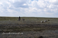 Древнее захоронение близ реки Кийма 2. Июль 2012 года