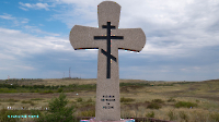 Памятник казакам, погибшим за Россию. Июль 2019 года
