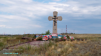 Памятник казакам, погибшим за Россию. Июль 2019 года