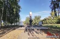 Памятник погибшим в годы Великой Отечественной войны с. Адамовка. 2026 год