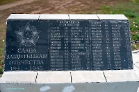 Памятник Солдату Великой отечественной войны 1941–1945 гг. с. Гирьял